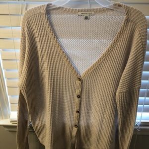 american eagle waffle tee